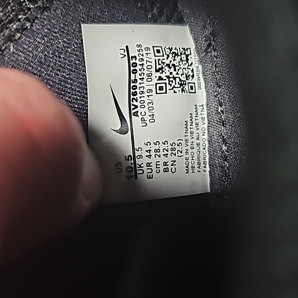 Nike React Presto Ghost men's 10.5 - Picture 6 of 6